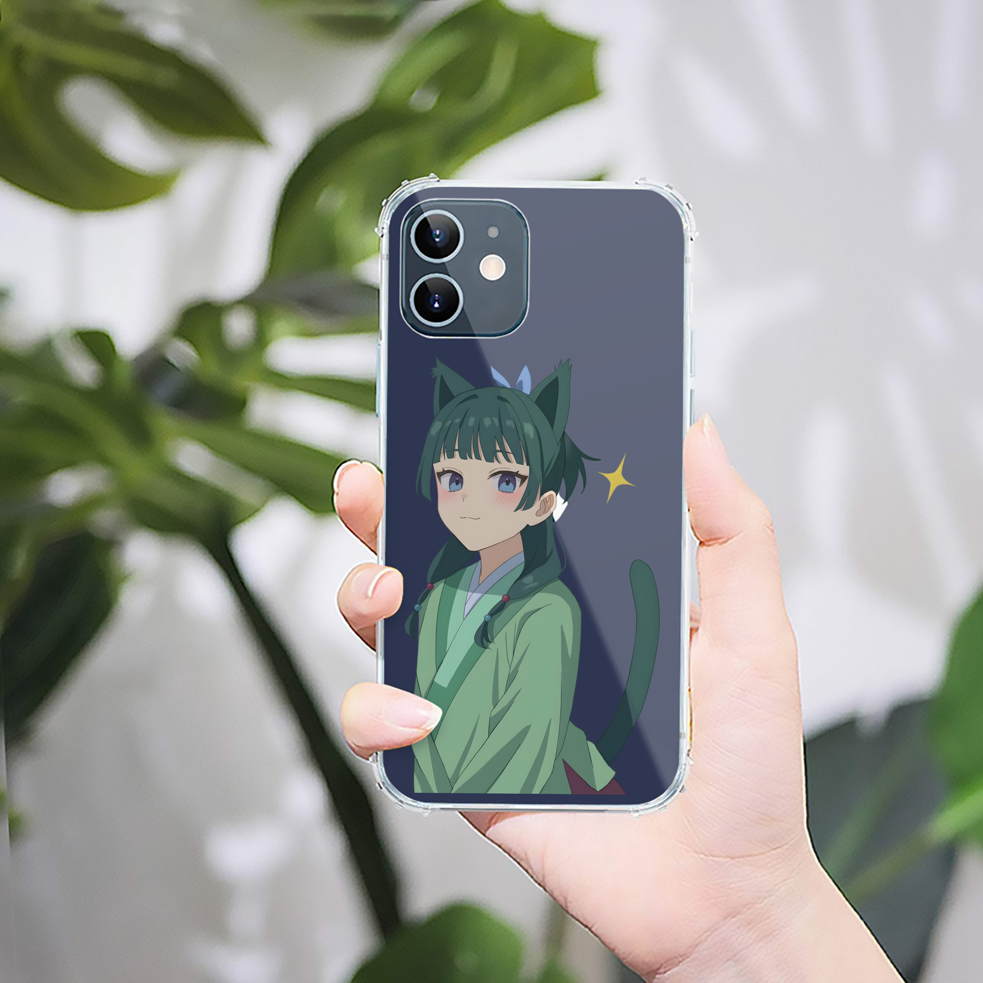 （画像用） 薬屋のひとりごと The Apothecary Diaries 【iPhone 12シリーズ対応】透明スマホケース（クリアソフトケース）